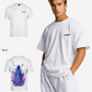 G West Mens Oversized Purple Reaper Tee
