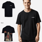 G West Mens Oversized Red Skull Tee