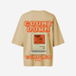 G West Womens Oversized Retro Pc T-Shirt