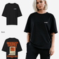 G West Womens Oversized Retro Pc T-Shirt
