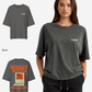 G West Womens Oversized Retro Pc T-Shirt