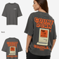 G West Womens Oversized Retro Pc T-Shirt