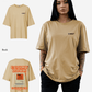 G West Womens Oversized Retro Pc T-Shirt