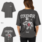 G West Womens Oversized Ripping Skeleton Tee