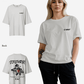 G West Womens Oversized Ripping Skeleton Tee