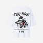 G West Womens Oversized Ripping Skeleton Tee