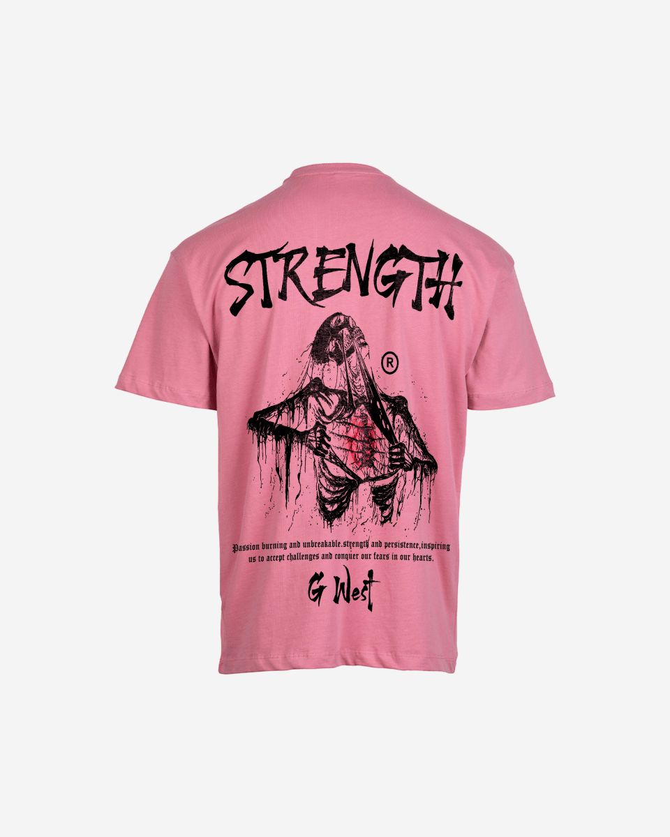G West Oversized Ripping Skeleton T-Shirt Mens