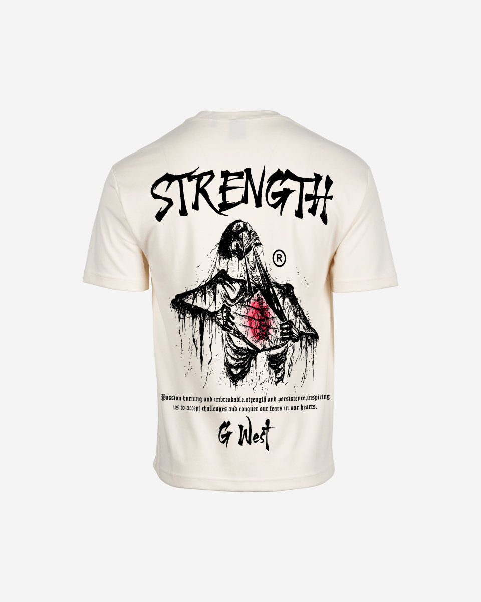 G West Oversized Ripping Skeleton T-Shirt Mens
