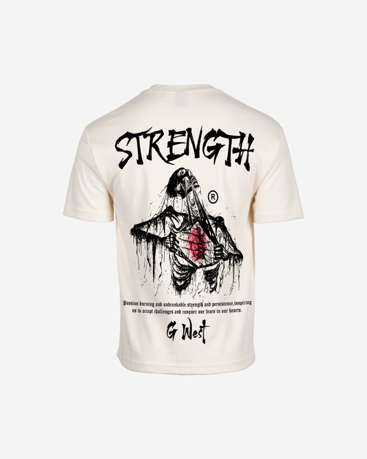 G West Oversized Ripping Skeleton T-Shirt Mens