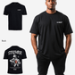 G West Oversized Ripping Skeleton T-Shirt Mens