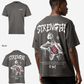 G West Oversized Ripping Skeleton T-Shirt Mens