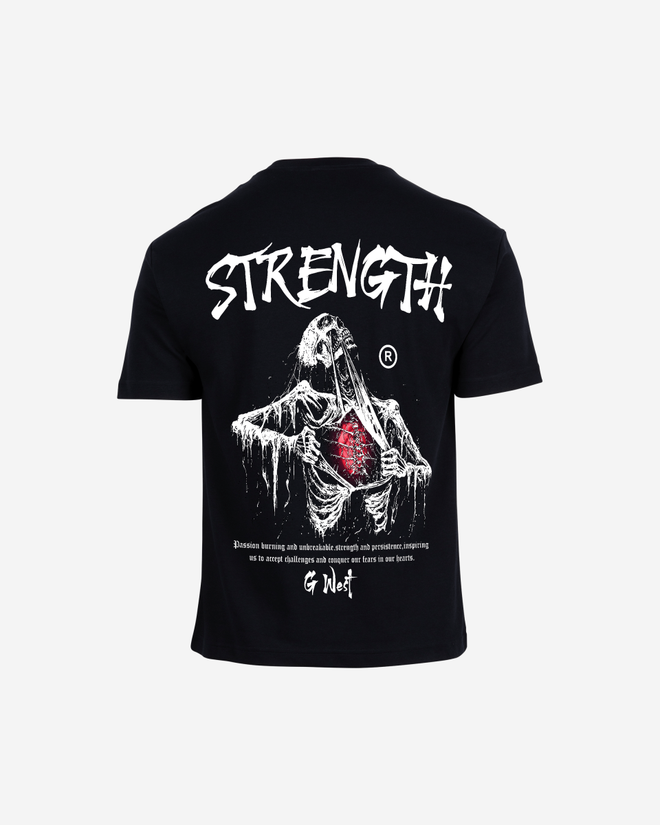 G West Oversized Ripping Skeleton T-Shirt Mens