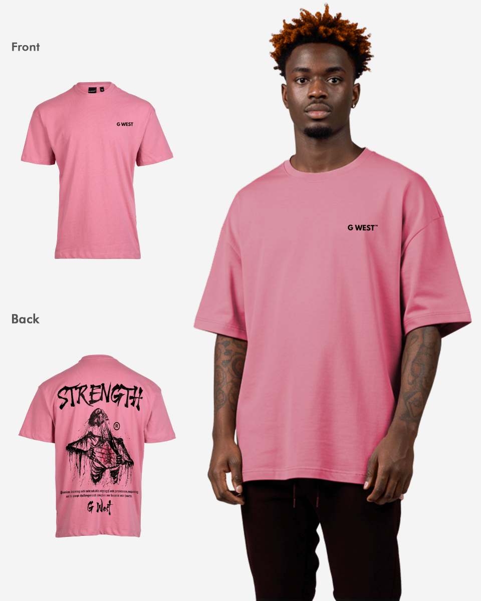 G West Oversized Ripping Skeleton T-Shirt Mens