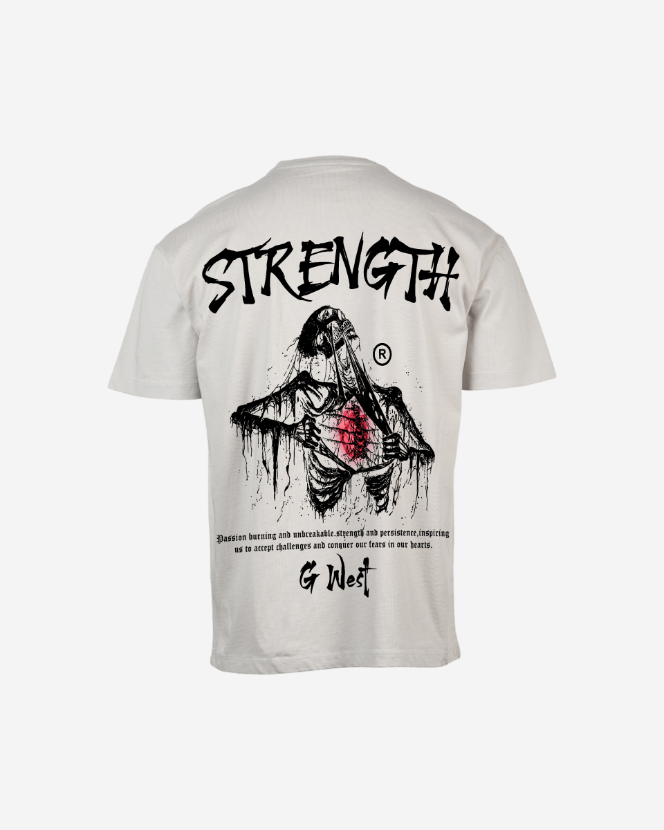 G West Oversized Ripping Skeleton T-Shirt Mens