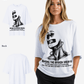 G West Womens Oversized Sinner Black Tee