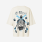 G West Womens Oversized Skull Tee