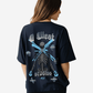 G West Womens Oversized Skull Tee