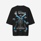 G West Womens Oversized Skull Tee
