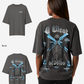 G West Womens Oversized Skull Tee