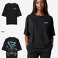 G West Womens Oversized Skull Tee