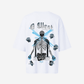 G West Womens Oversized Skull Tee