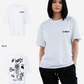 G West Oversized Smoke Skeleton Tee - Women