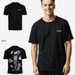 G West Mens Oversized Smoke Skeleton Tee