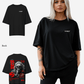 G West Oversized Smoke Skull Tee - Women