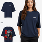 G West Oversized Smoke Skull Tee - Women