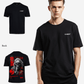 G West Oversized Smoke Skull T-Shirt Mens