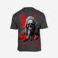 G West Oversized Smoke Skull T-Shirt Mens