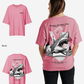 G West Womens Oversized Spade Of Sharks T Shirt