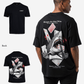 G West Oversized Spade Of Sharks T Shirt Mens