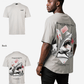 G West Oversized Spade Of Sharks T Shirt Mens