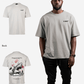 G West Oversized Spade Of Sharks T Shirt Mens
