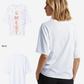 G West Womens Oversized Splatter Tee