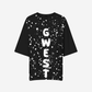 G West Womens Oversized Splatter Tee