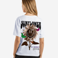 G West Womens Oversized Sunflower Life Style T Shirt