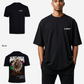 G West Mens Oversized Sunflower Life Style T Shirt