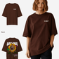 G West Womens Oversized Sunflower Tee