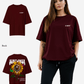 G West Womens Oversized Sunflower Tee