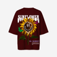 G West Womens Oversized Sunflower Tee