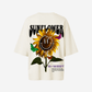G West Womens Oversized Sunflower Tee