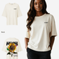 G West Womens Oversized Sunflower Tee