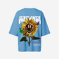 G West Womens Oversized Sunflower Tee