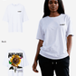 G West Womens Oversized Sunflower Tee