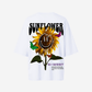 G West Womens Oversized Sunflower Tee