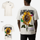 G West Oversized Sunflower T-Shirt Mens