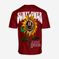 G West Oversized Sunflower T-Shirt Mens