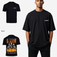 G West Oversized Tri Skeleton T-Shirt Mens